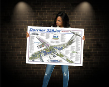 Dornier 328 Jet Cutaway Poster 24