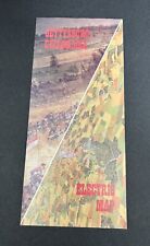 Vintage Gettysburg Cyclorama Electric Map Travel Brochure Pennsylvania picture