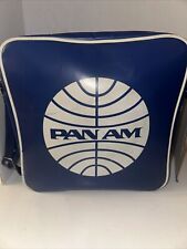 Vintage PAN AM Carry-on Tote Bag Pan American Airlines With Name Jacob’s picture