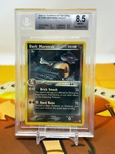 Pokemon TCG beckett graded 2004 team rocket returns dark marowak BGS   8.5 picture