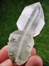 52-gm Faden Quartz Twin Crystals with good luster & unique formation @Pakistan  picture