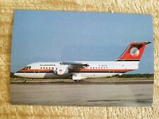ALISARDA AIRLINES BAE 146-200.VTG AIRCRAFT POSTCARD*P25 picture