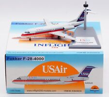 INFLIGHT 1:200 USAIR FOKKER F-28-4000 Diecast Aircraft JET Model N493US picture