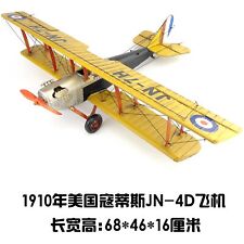 1910 American Curtis JN-4D fighter jet Wrought iron handmade display Model picture