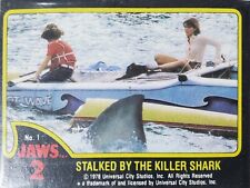 1978 Jaws 2 Complete Set of Trading Cards picture