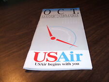 OCTOBER 1992 USAIR SYSTEM TIMETABLE picture