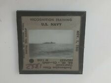 1352 PHOTO GLASS SLIDE PLANE/SHIP Military SOUTHAMPTON CLASS IMPROVED GR BR CL picture