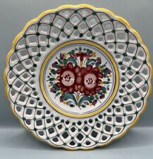 VTG Modra Decorative Plate With  Reticulated Lattice picture