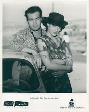 1990 Actors Jennifer Beals and Billy Zane Original News Service Photo picture