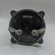 Vintage Military Aircraft Bendix Scintilla A-2A Dual Ignition Switch 10-51168 picture