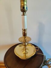 Vintage Baldwin Lamp Candlestick/ Chamberstick  Solid Brass  VGC 13