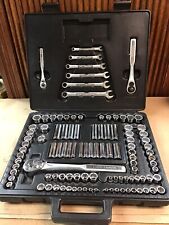 Craftsman USA 99-Piece SAE And METRIC  Tool Set with Case  1/4