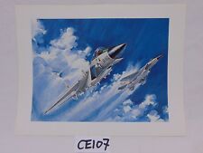 VINTAGE RARE MCDONNELL AIRCRAFT CO. F-15 JET CONTRACT DEFINITION PAPER-W/PICTURE picture