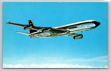 British Overseas Airways BOAC Boeing 707 original 1964 Postcard picture