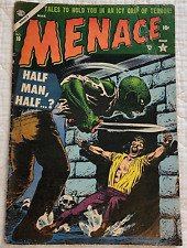 MARCH 1953 MENACE #10 GOLDEN AGE HORROR COMIC BOOK by ATLAS picture