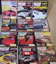 1988 Motor Trend Magazine Vintage Lot Of 12 Full Year Jan-Dec See Pictures picture