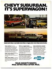 Original 1979 Chevy Suburban SUV -Original Print Advertisement (8x11) picture