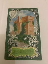 1910 Ireland Castle Embossed Souvenir Postcard picture