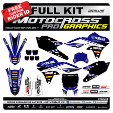 YAMAHA YZ 250F YZ 450F 2014 - 2017 CYCRA MX Graphics Decals Stickers Decallab picture