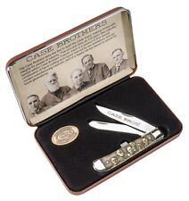 CASE XX KNIVES USA CASE BROTHERS COMMEMORATIVE BONE TRAPPER KNIFE 350 MADE 52017 picture