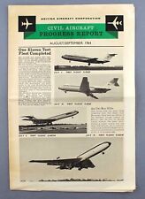 BAC CIVIL AIRCRAFT PROGRESS REPORT AUGUST/SEPTEMBER 1964 - ONE ELEVEN - VICKERS picture