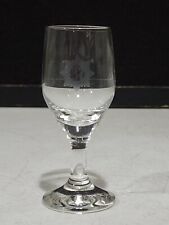 1- Trans World Airlines TWA Royal Ambassador Cordial Glass 3 1/2