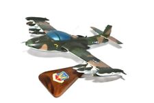 USAF Cessna A-37 Dragonfly Ground Attack Camo Desk Top Model 1/24 SC Airplane picture