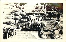 Postcard RPPC 1944 Arkansas Van Buren Corn Farm exaggeration AR24-1615 picture