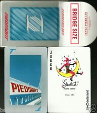 Vintage Piedmont Airlines 54 Playing Cards HOYLE USA plastic coated bridge size picture