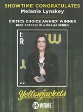 2022 YELLOWJACKETS Melanie Lynskey PRINT AD Award Winner SHOWTIME critics choice picture