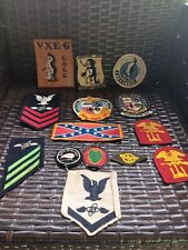 WWII WW2 U.S Marine Corps/Navy Patch Memorabilia Lot picture
