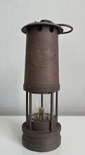 Vintage E Thomas & Williams Cambrian Brass Miner's Lantern Lamp Wales No. 89210 picture