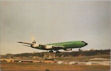 Postcard Airplane Braniff International Airways Boeing 707 327C picture