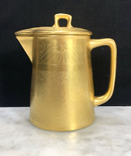 22Kt Gold PICKARD China Co USA Hand Etched Creamer HTF Antique 1912 picture