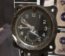 ANITQUE VINTAGE JUNGHANS ME 109 WW2 LUFTWAFFE MILITARY AIRCRAFT CLOCK FOR REPAIR picture