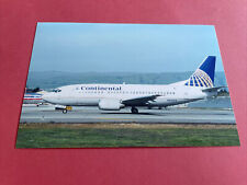 Continental Airlines Boeing 737-500 N69603 colour photograph picture
