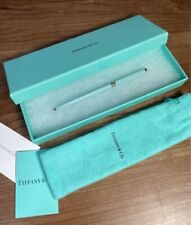 Tiffany & Co. Diamond texture perspective 925 sterling ballpoint pen W/Box picture