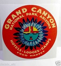 Grand Canyon Arizona Vintage Style Travel Decal / Vinyl Sticker, Luggage Label picture