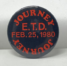 Rare Vintage 1981 Journey Promo Pinback Button  picture