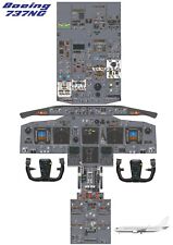 Boeing 737 NG Cockpit Poster 24