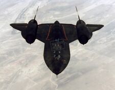 SR-71A in Flight View from Tanker during an Airborne Refueling 12X18 Photograph  picture