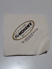 vintage Mohawk Airlines paper napkin picture