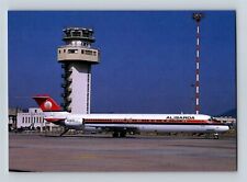 Aviation Airplane Postcard Alisarda Airlines Olbia Sardinia DC-9-51 Tower H15 picture