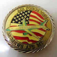 UNITED STATES AIR FORCE TWO ANDREWS AFB MD CHALLENGE COIN picture