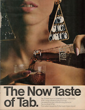vintage 1966 Tab: the Now Taste of Tab Vintage Print Ad a1 picture