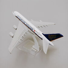 Air Singapore Airlines Airbus A380 Airplane Model Plane Metal Aircraft 16cm picture