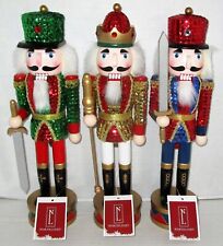 RED SEQUIN JACKET Wooden Christmas Nutcrackers 14.25