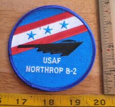 USAF Northrop B-2 bomber patch VINTAGE employee who worked on project stealth picture