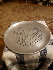 Vintage Rema Aluminum Round Vented Pizza Pan Approximately 12 3/4