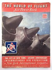 1948 World Of Flight International Air Exposition New York Airport Book N203 picture